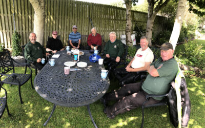 Alan’s Morning run and Lunch